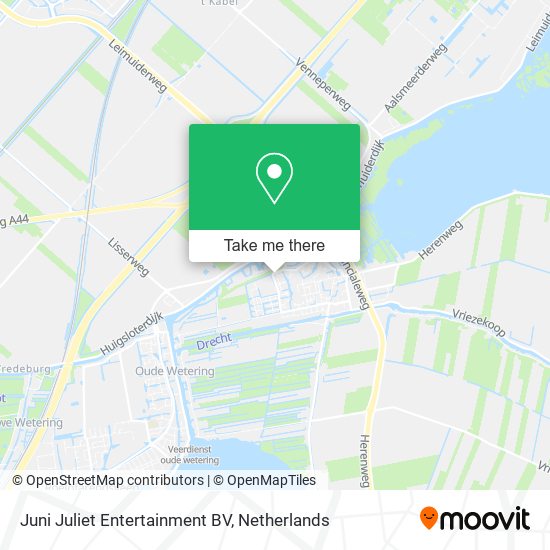 Juni Juliet Entertainment BV map