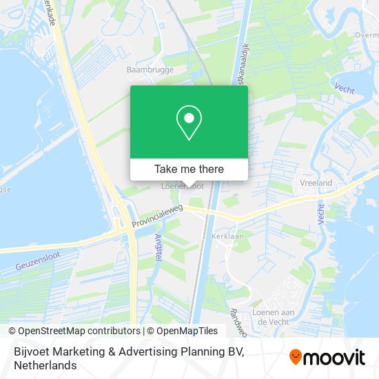 Bijvoet Marketing & Advertising Planning BV Karte