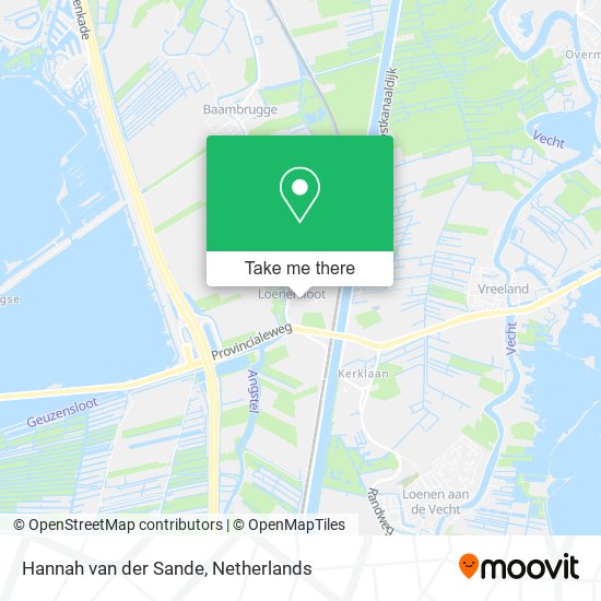 Hannah van der Sande map