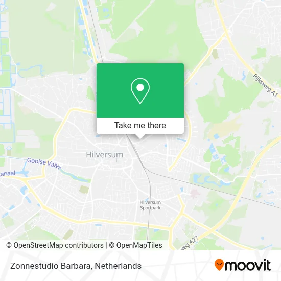 Zonnestudio Barbara map