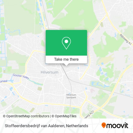 Stoffeerdersbedrijf van Aalderen map