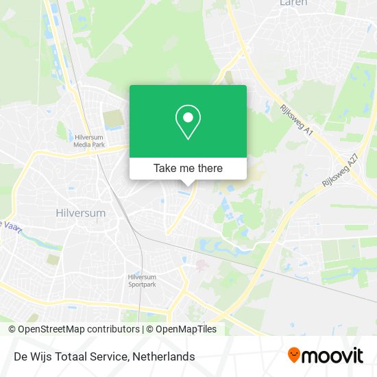 De Wijs Totaal Service map