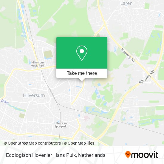 Ecologisch Hovenier Hans Puik Karte