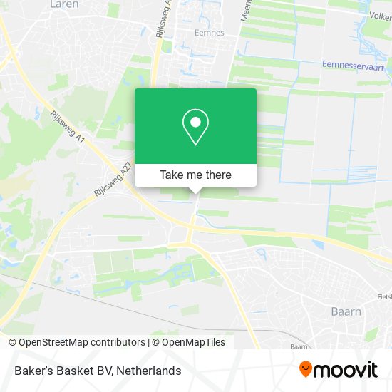 Baker's Basket BV map