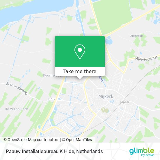 Paauw Installatiebureau K H de map