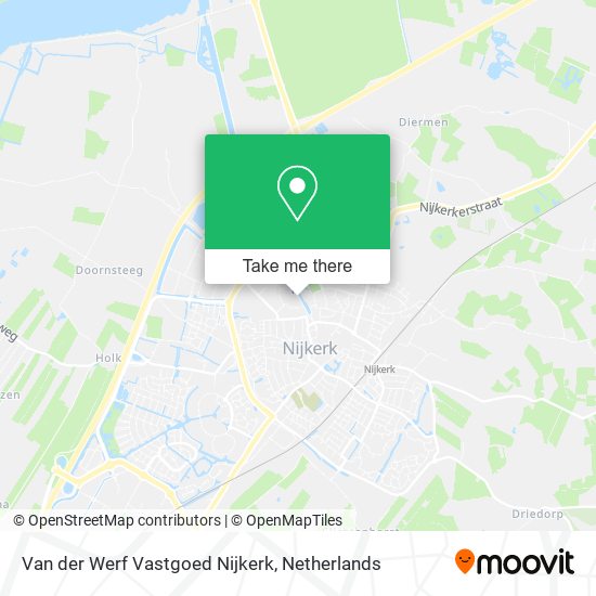 Van der Werf Vastgoed Nijkerk Karte