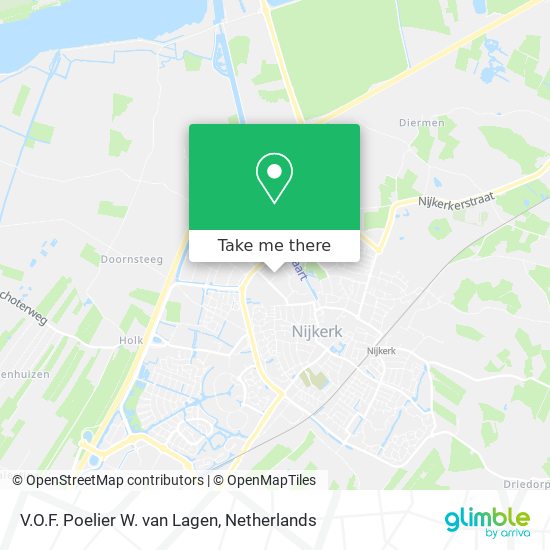 V.O.F. Poelier W. van Lagen map
