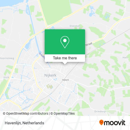 Havenlijn map