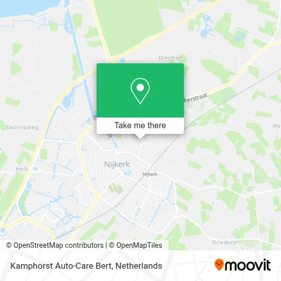 Kamphorst Auto-Care Bert map