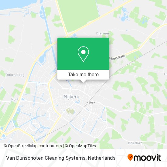 Van Dunschoten Cleaning Systems map