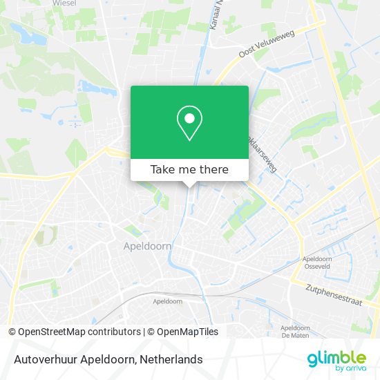 Autoverhuur Apeldoorn Karte