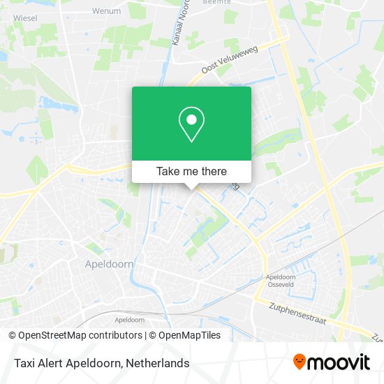 Taxi Alert Apeldoorn map