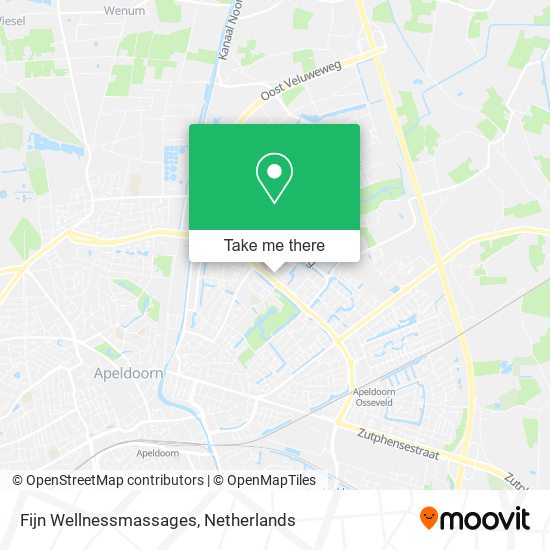 Fijn Wellnessmassages map