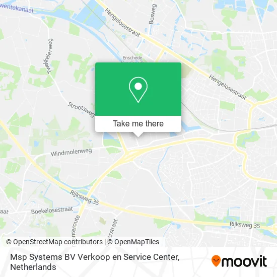 Msp Systems BV Verkoop en Service Center map
