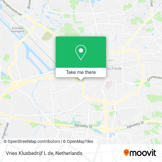 Vries Klusbedrijf L de map