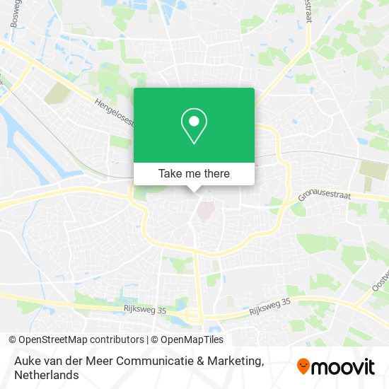 Auke van der Meer Communicatie & Marketing map