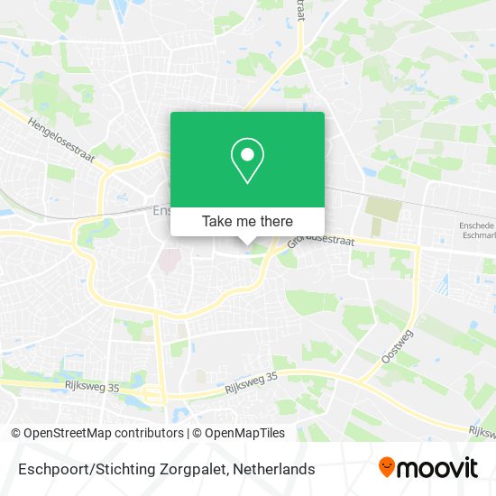 Eschpoort/Stichting Zorgpalet Karte