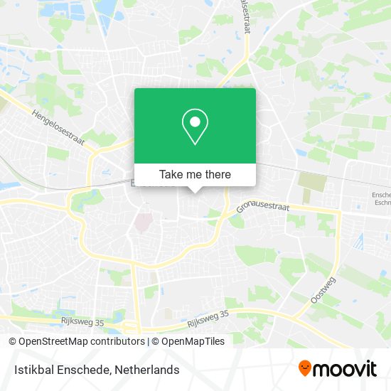 Istikbal Enschede Karte
