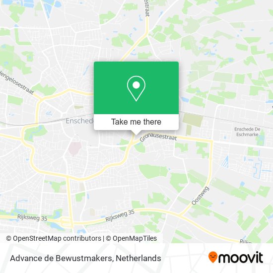 Advance de Bewustmakers map