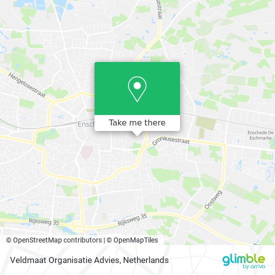 Veldmaat Organisatie Advies Karte