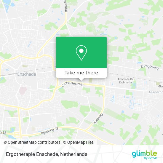 Ergotherapie Enschede map