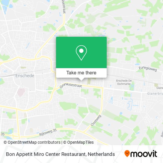 Bon Appetit Miro Center Restaurant Karte