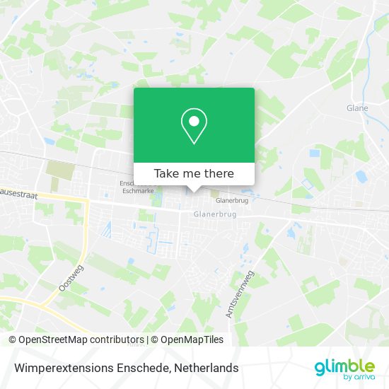 Wimperextensions Enschede map