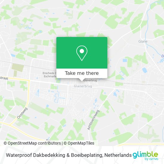 Waterproof Dakbedekking & Boeibeplating map