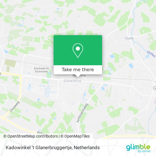 Kadowinkel 't Glanerbruggertje map