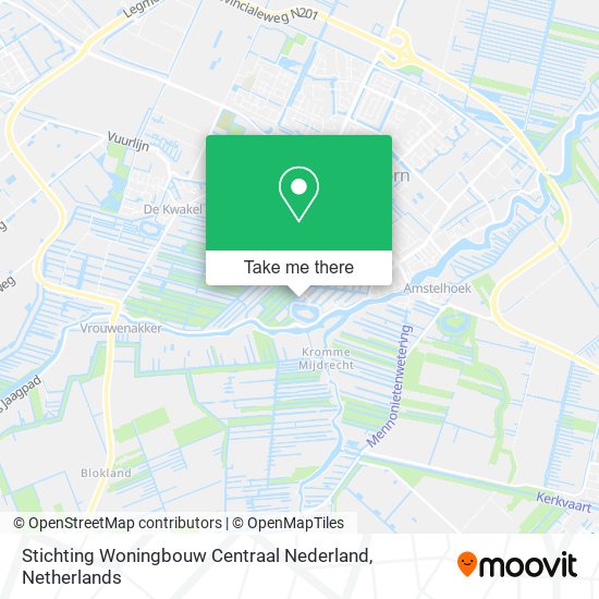 Stichting Woningbouw Centraal Nederland map