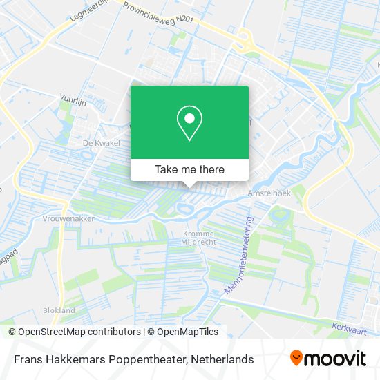 Frans Hakkemars Poppentheater map