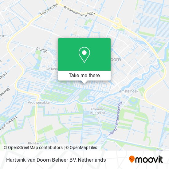 Hartsink-van Doorn Beheer BV map