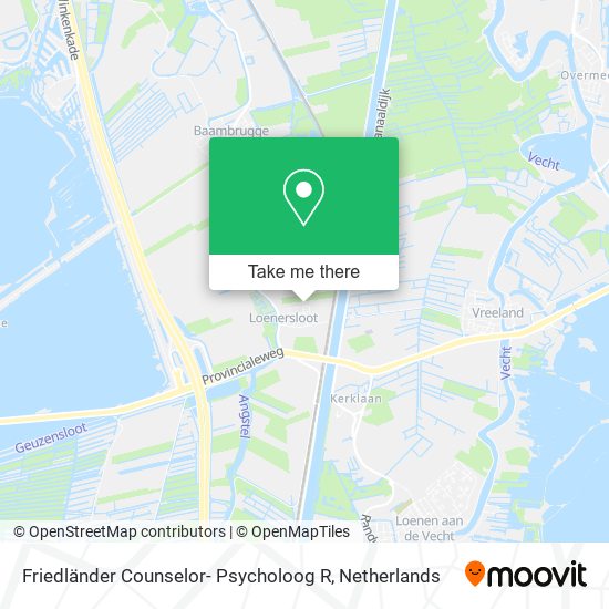 Friedländer Counselor- Psycholoog R map