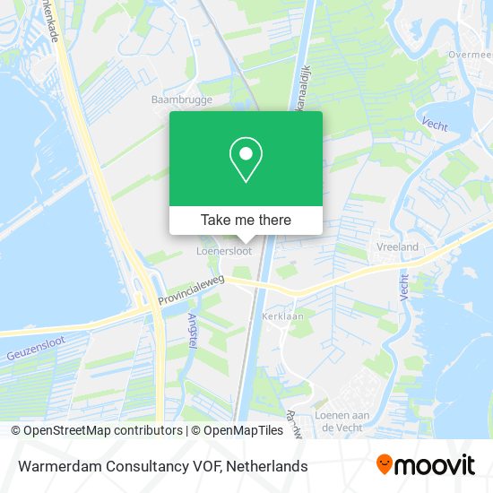 Warmerdam Consultancy VOF map