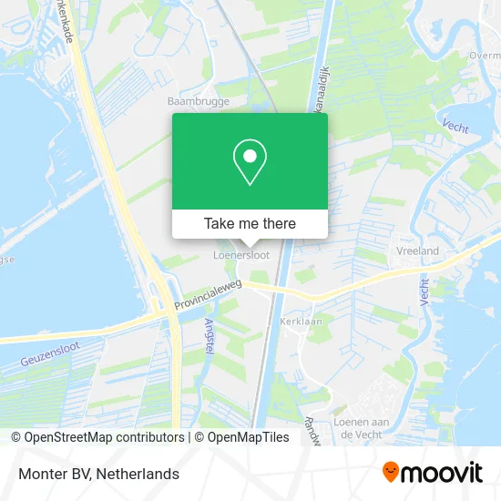 Monter BV map