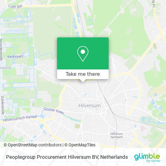 Peoplegroup Procurement Hilversum BV map