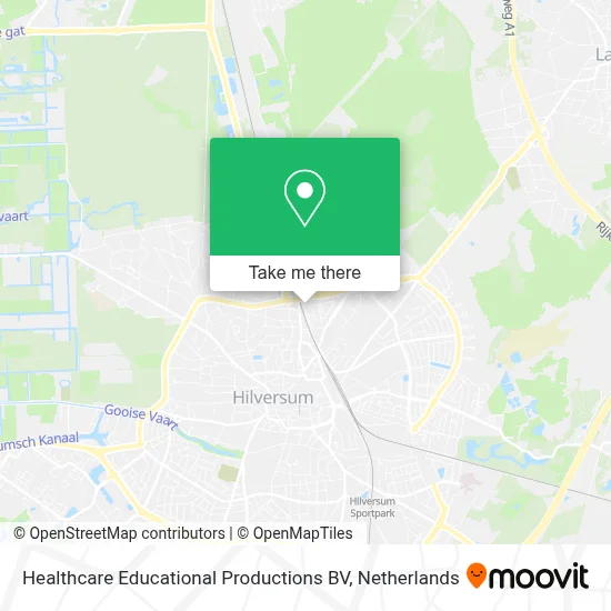 Healthcare Educational Productions BV map