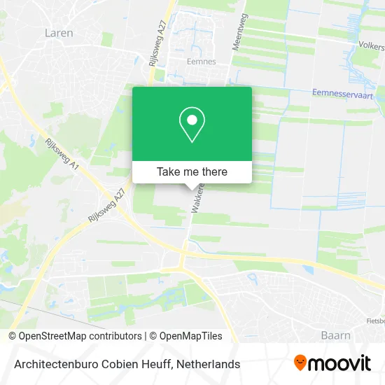 Architectenburo Cobien Heuff map