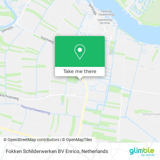 Fokken Schilderwerken BV Enrico map