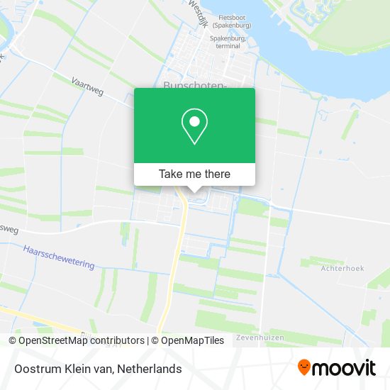 Oostrum Klein van map