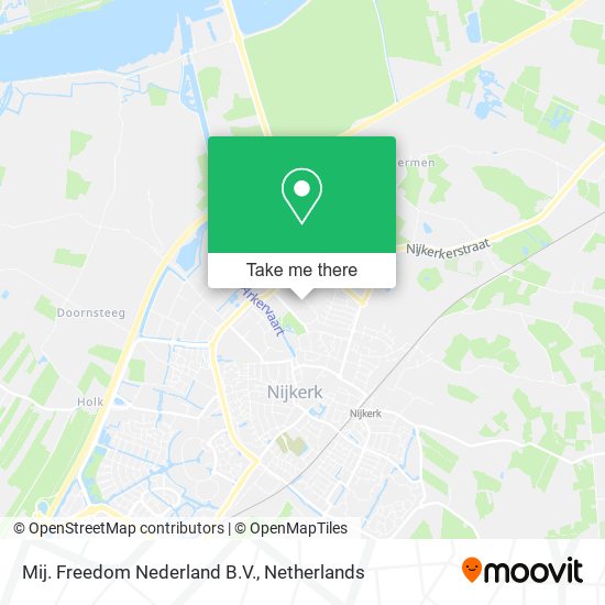 Mij. Freedom Nederland B.V. map