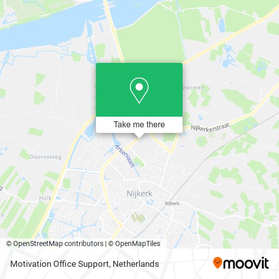 Motivation Office Support map