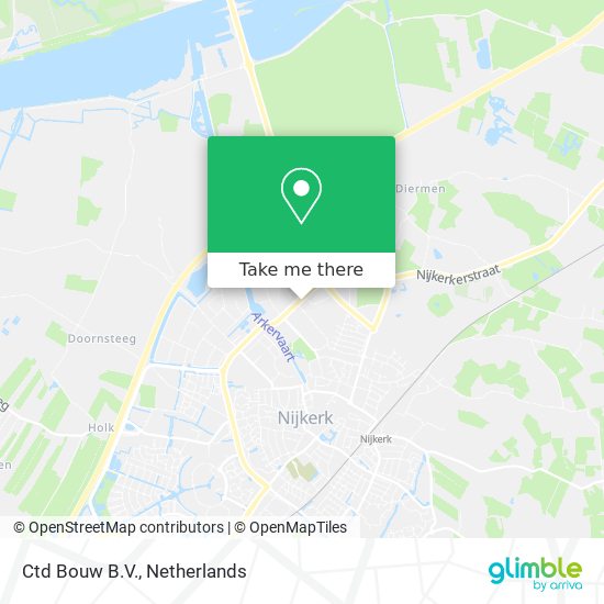 Ctd Bouw B.V. map