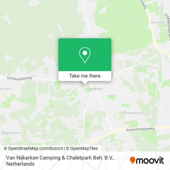 Van Nijkerken Camping & Chaletpark Beh. B.V. map
