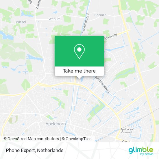 Phone Expert map