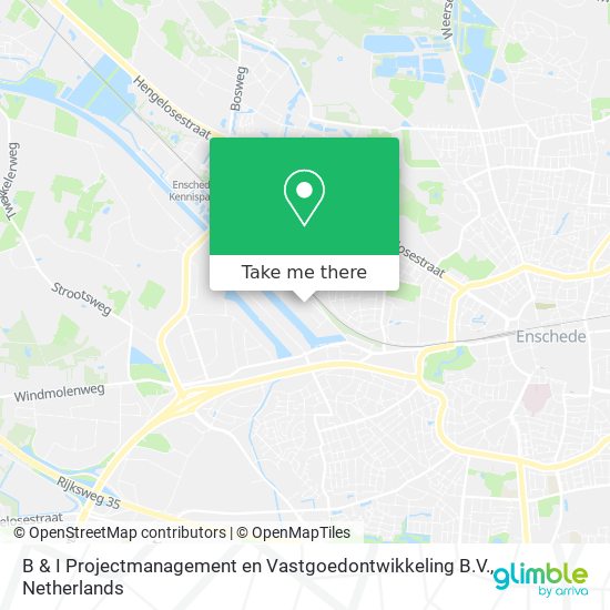 B & I Projectmanagement en Vastgoedontwikkeling B.V. map