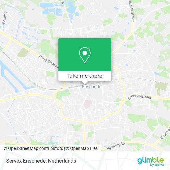 Servex Enschede Karte