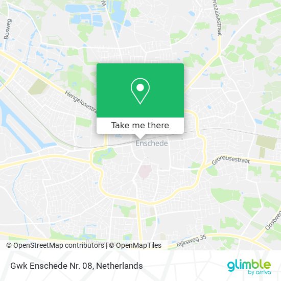 Gwk Enschede Nr. 08 Karte