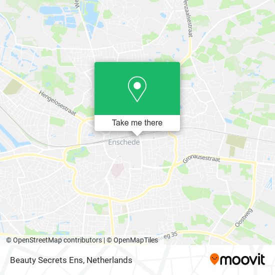 Beauty Secrets Ens map