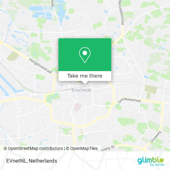 EVnetNL map